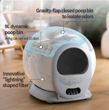 Meowmate AutoClean™ Smart Cat Litter Box COLOR