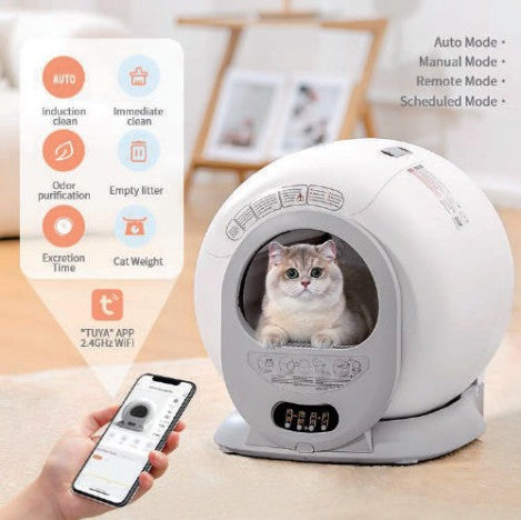 Meowmate AutoClean™ Smart Cat Litter Box COLOR